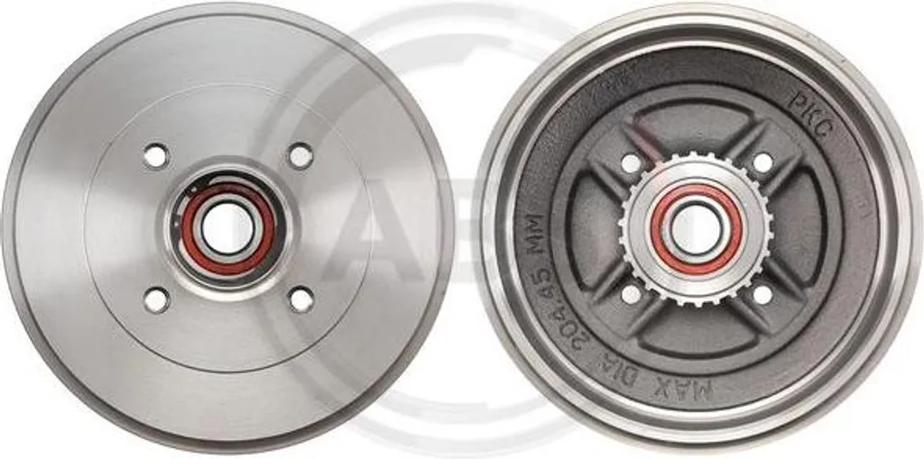 Tambour de frein A.B.S. 2656-SC OE 4320000Q0C pour Kangoo et Kubistar