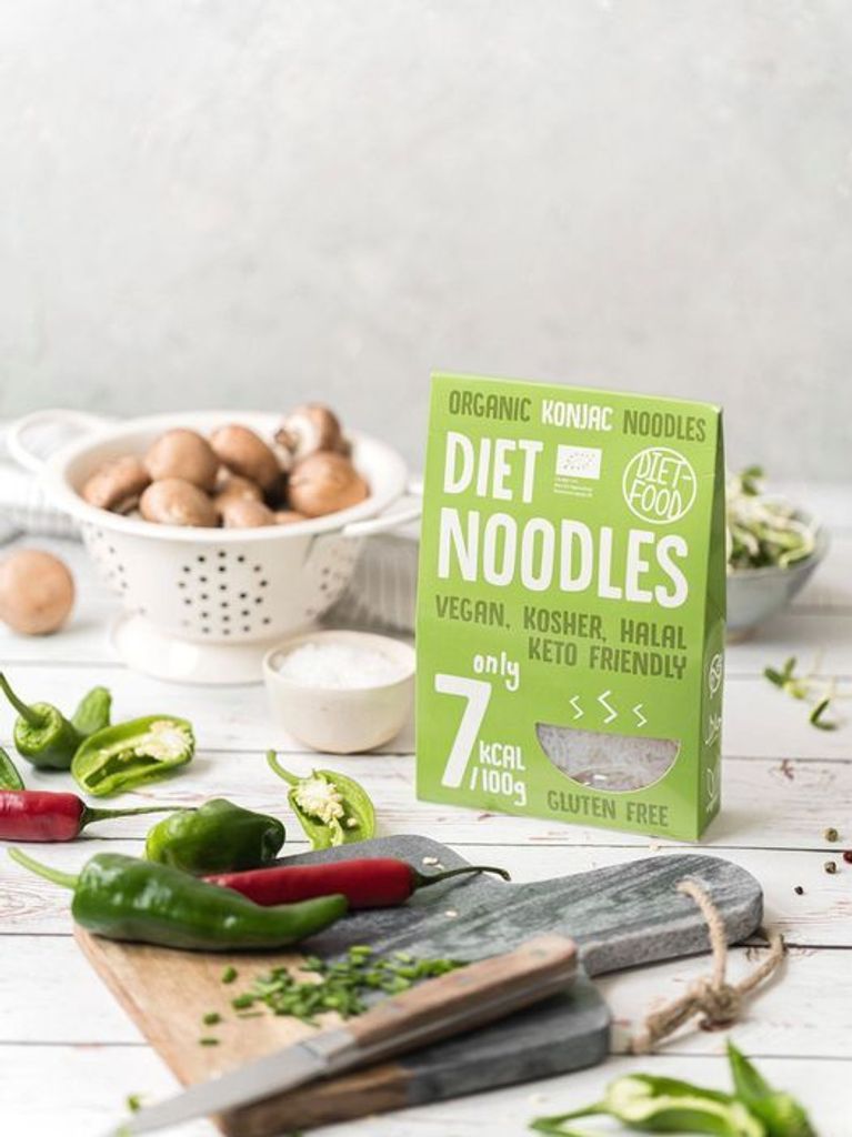 PASTA (KONJAC-NUDEL) BIOLOGICA SENZA GLUTINE 385 g - Immagine del prodotto 