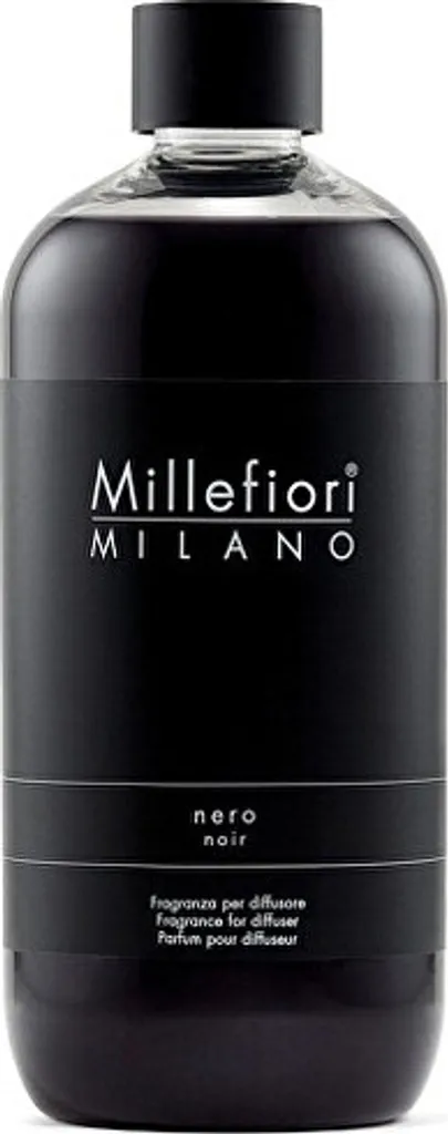 Solution Recharge Diffuseur Millefiori Noir 500 ml Parfum Durable - 2