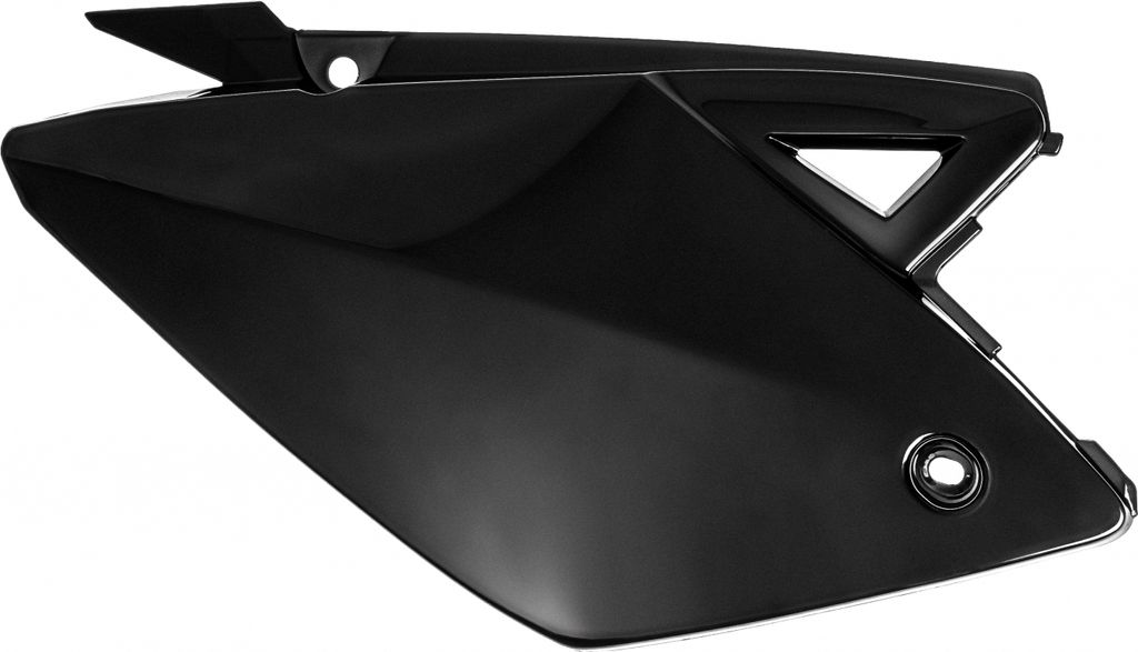 Maxtuned Heckteil links, schwarz kompatibel mit Rieju MRT 50