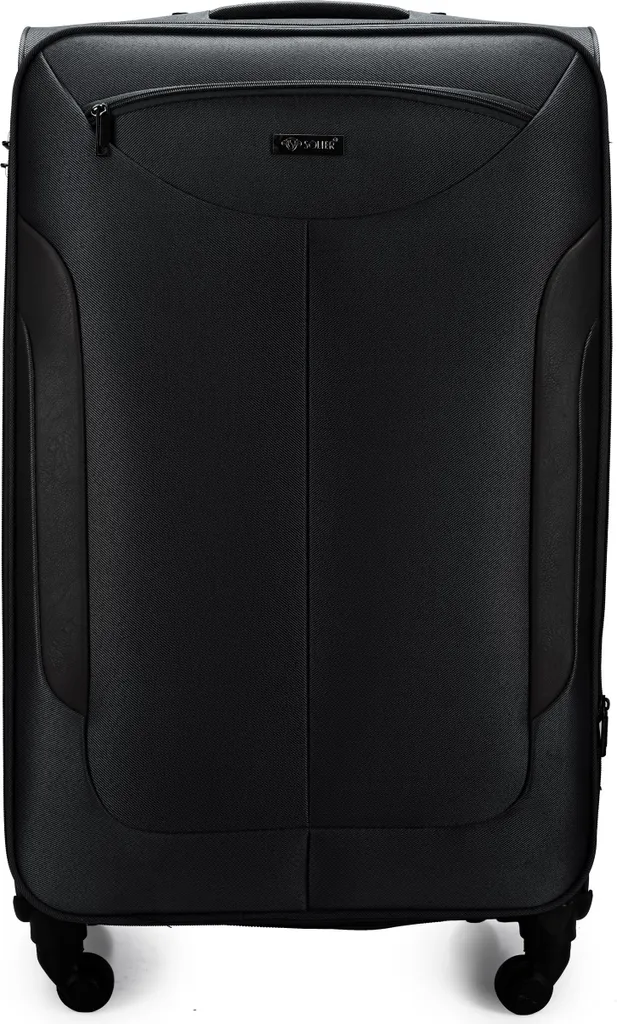 Petite Valise de Voyage STL1801 Solier - Bagage à Main Cabine en Noir