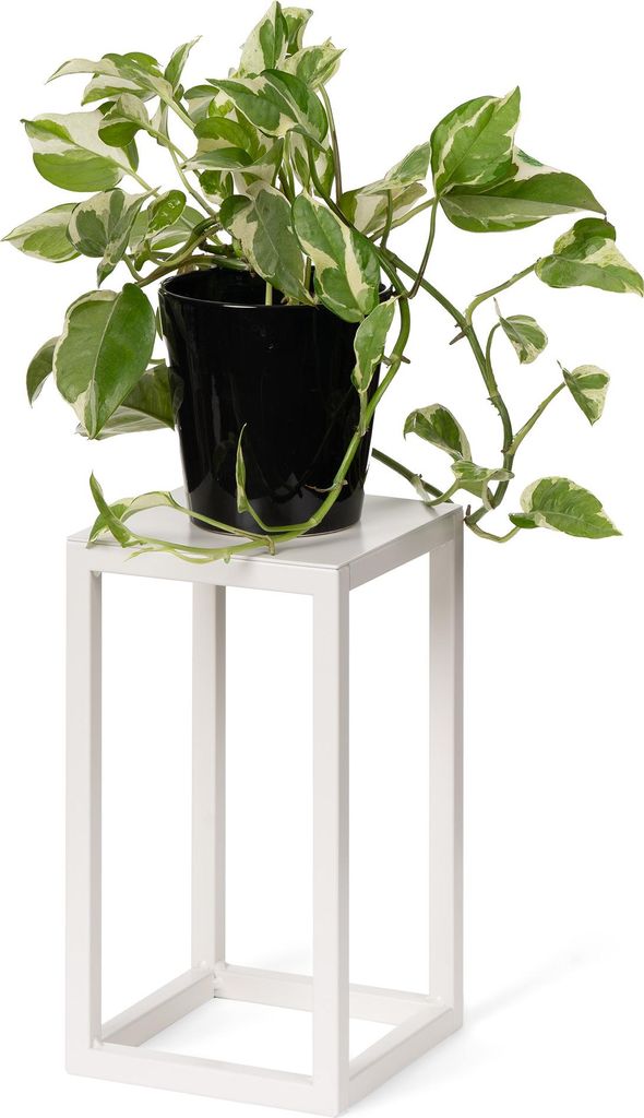 LAMO Manufaktur Blumenständer Elfenbein aus Metall 28cm | Produktbild 