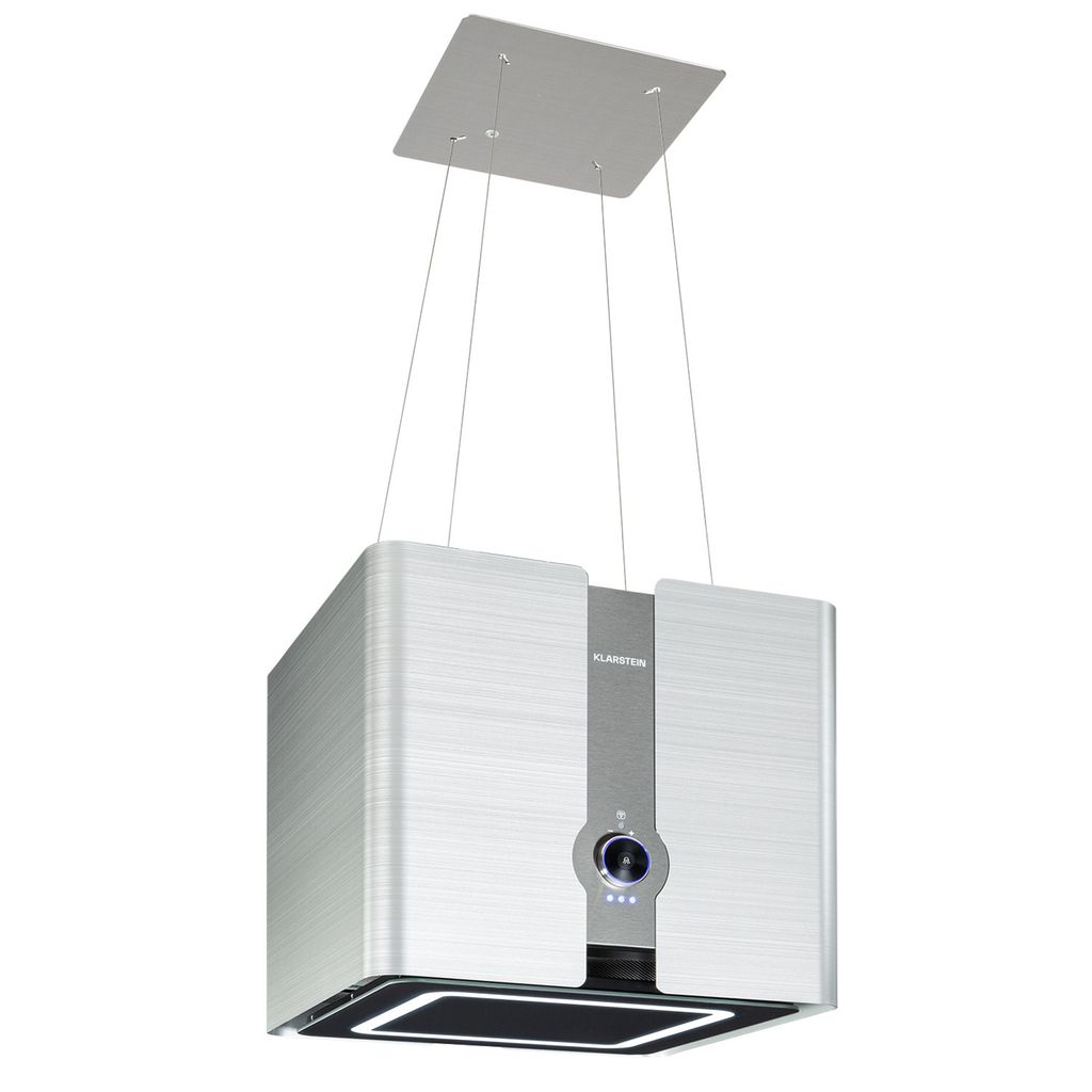 Futurelight Smart Inselabzugshaube Umluft 420m³/h LED Produktbild 