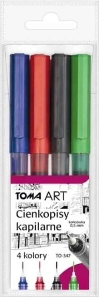 Set 4 Penne Tom TO-347 0.5mm | Appunti Perfetti Senza Sbavature