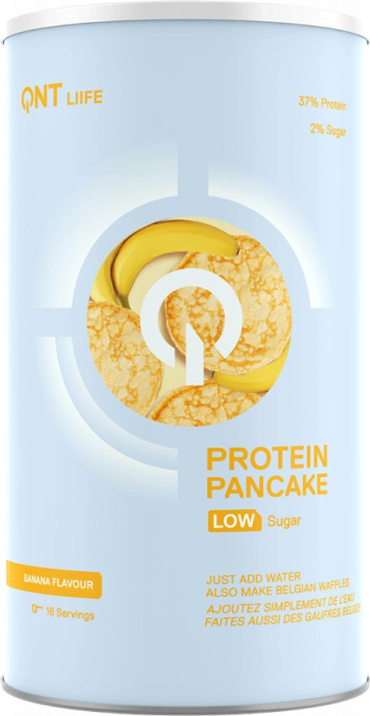 QNT Protein Pancake (500g) Banana - Funktionelle Lebensmittel - Eiweißhaltige Lebensmittel