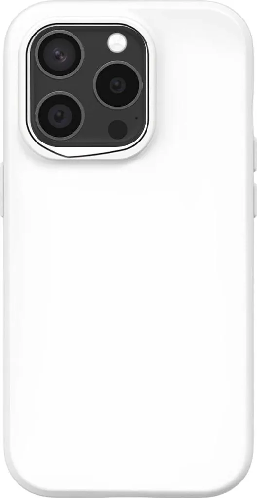 Coque iPhone 15 Pro Rhinoshield SolidSuit blanche ultra résistante