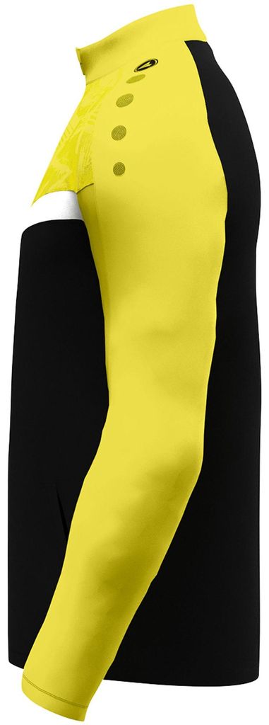 Jako Iconic Polyesterjacke Kinder - Schwarz / Soft Yellow