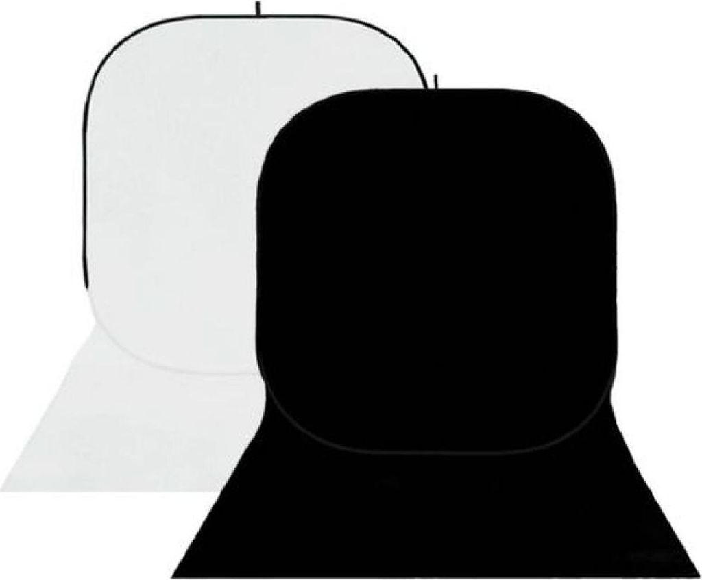 StudioKing BBT-01-20 Hintergrund Board Weiß-Schwarz 150x400 Produktbild 