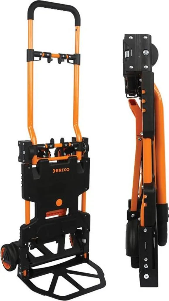 Diable de manutention pliable BRIXO - Chariot professionnel transformable - 3