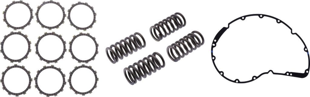 Kupplung Set für Harley Davidson VRSCAWA 1250 V-Rod ABS Baujahr 2008 Kupplungslamellen Kupplungsfedern Kupplungsdeckeldichtung von pamoto - Neu