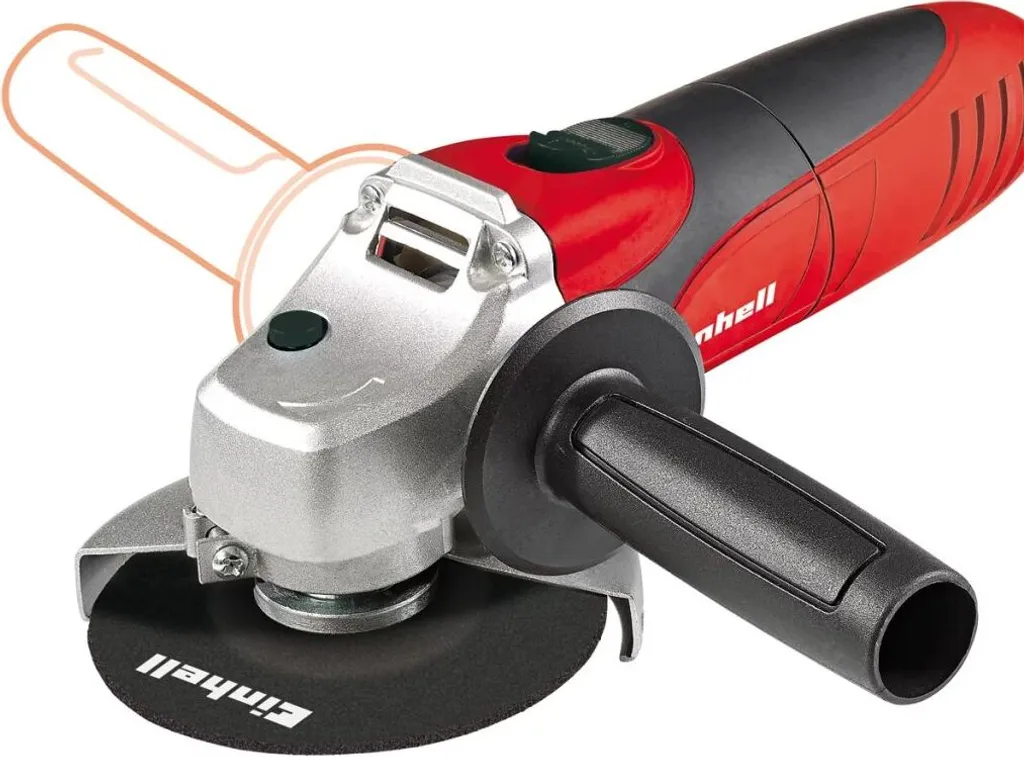 Meuleuse Einhell 850W compacte avec disque 125mm et carter de protection