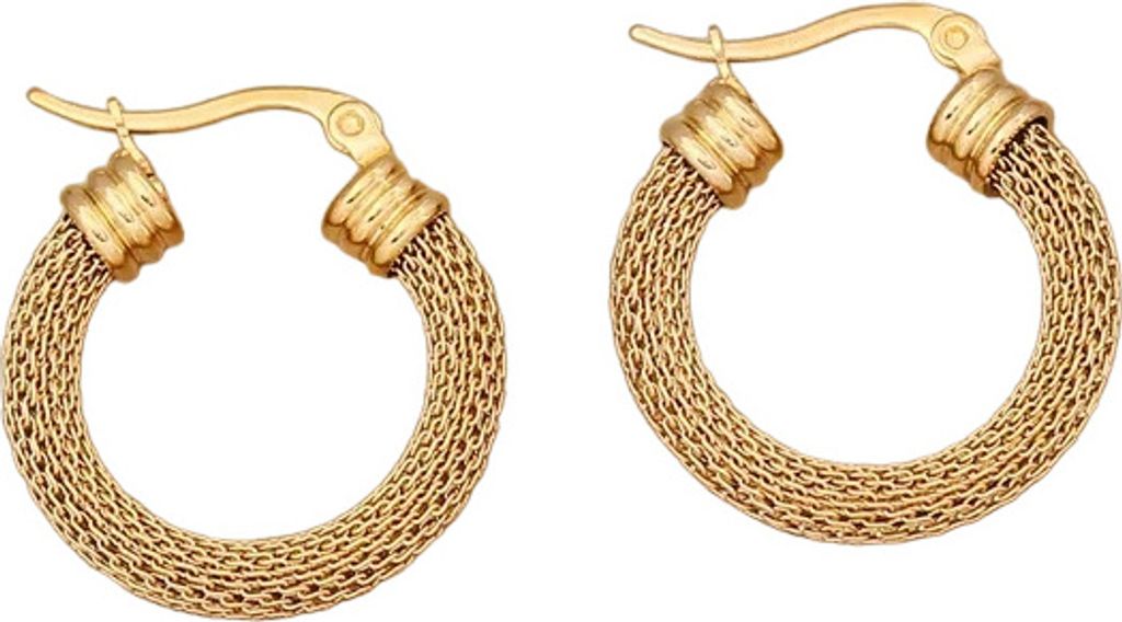 AL-28376 Ohrringe in Gold – Trendiger Schmuck KP28376