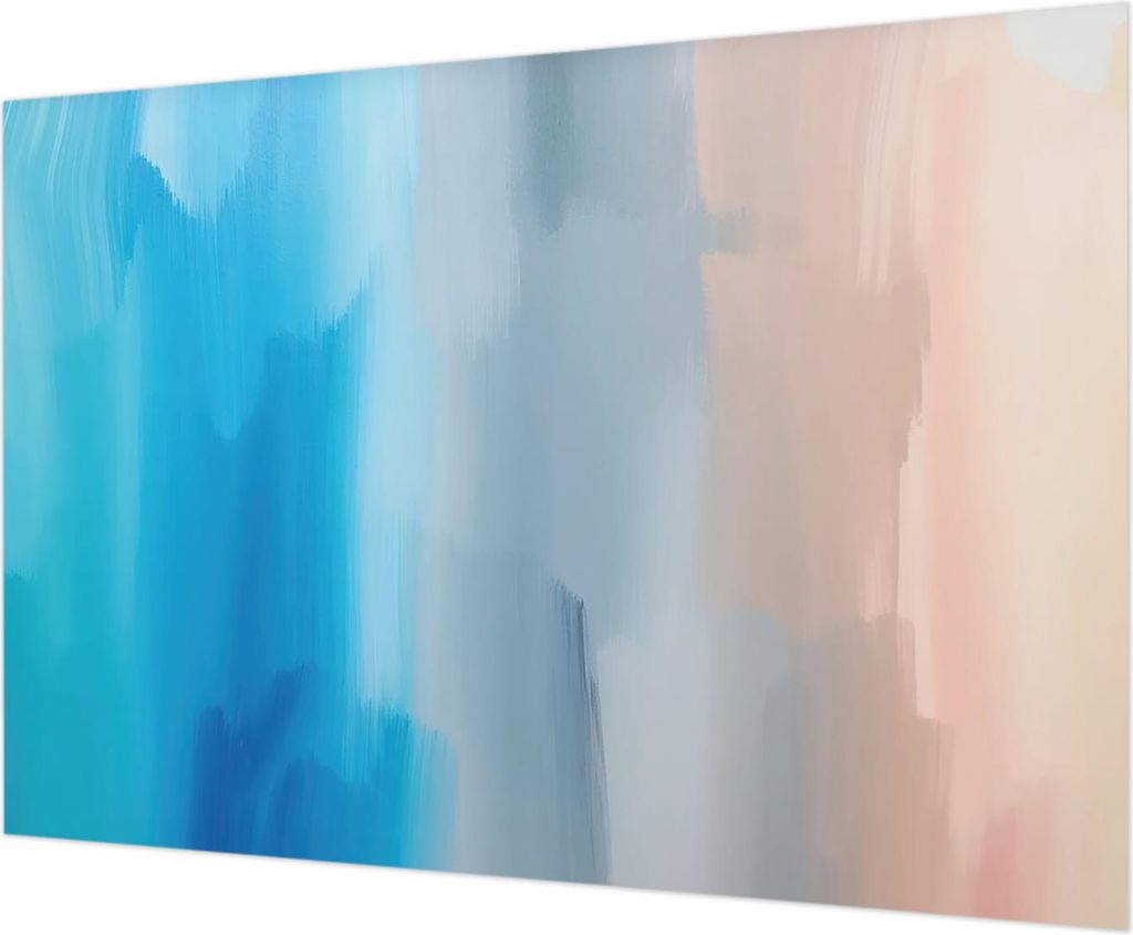 Wandtapete - Dekorative Tapete für Wohnzimmer - Tapetenfolie für Wanddekoration - 208x146 cm - Farbenfrohe Abstraktion