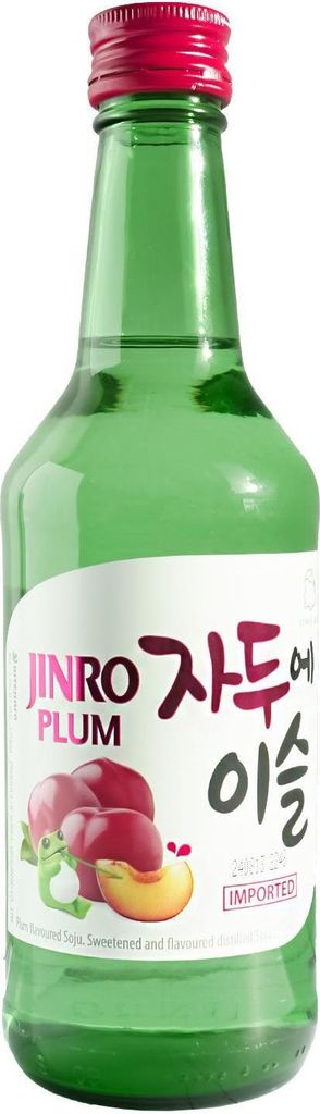 Jinro Soju Plum mit Pflaumengeschmack Vol. 13% Alk. 350ml