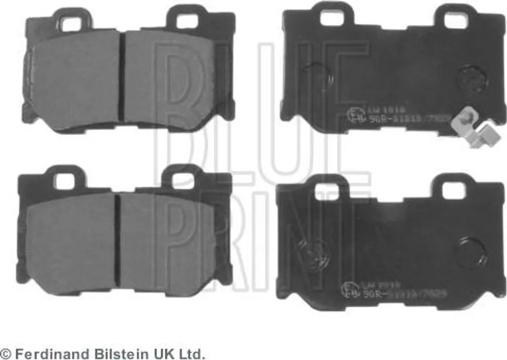 Jeu de plaquettes de frein à disque ADN142149 Blue Print Nissan 370Z OE