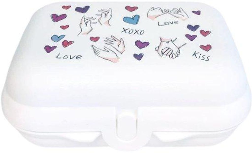Twin lunchbox kleuterschool blik klein maat 2
