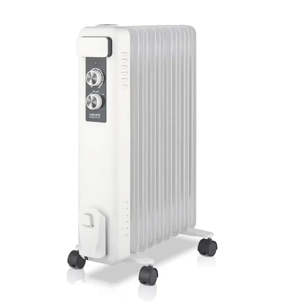 Radiateur bain d'huile 2000W Haeger OH-009.008A : fini l'air trop sec