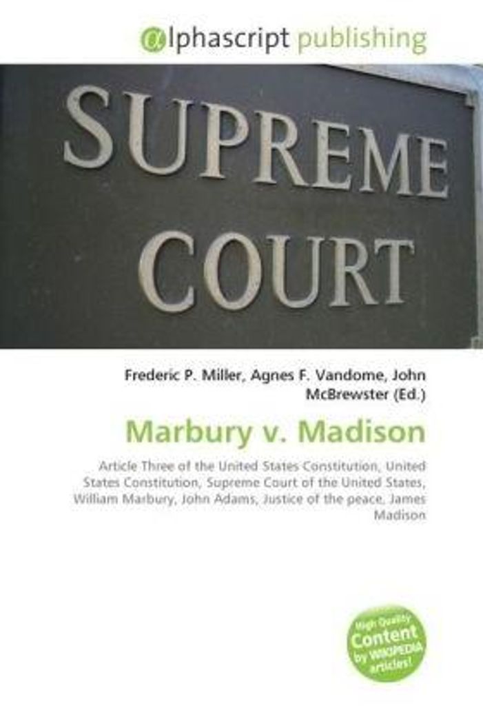 Marbury v. Madison