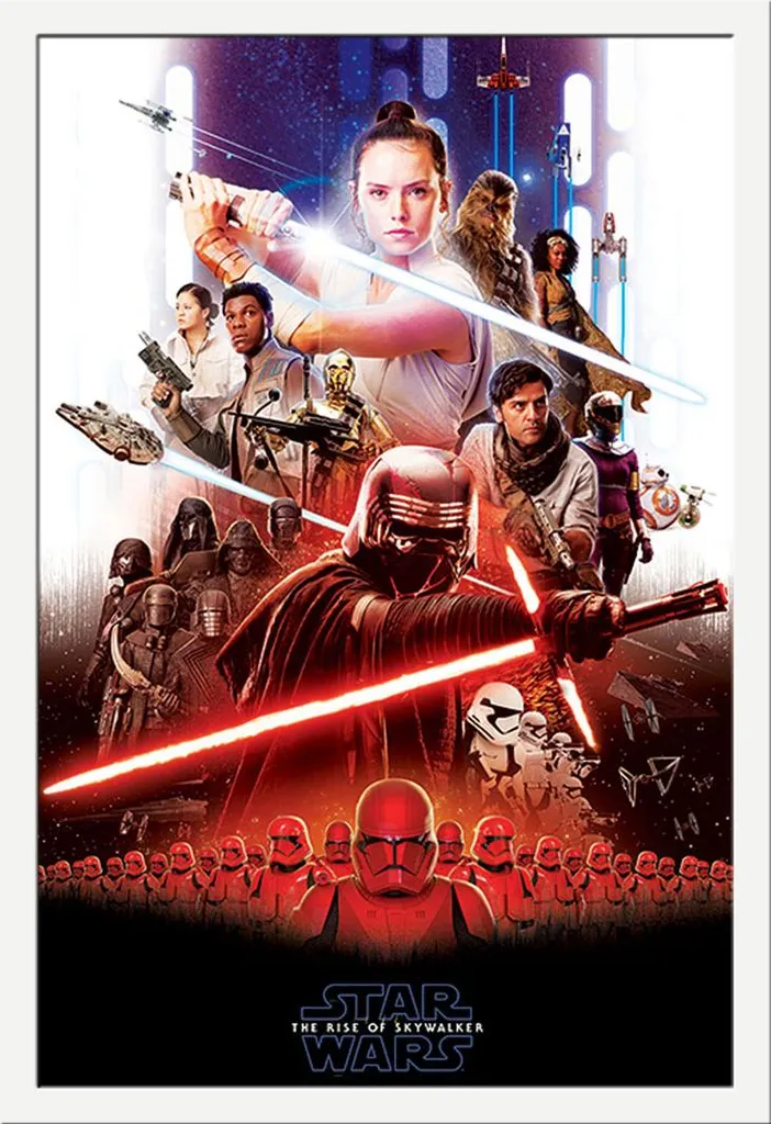 Regalo Star Wars: Poster Incorniciato L'ascesa di Skywalker Shinsuke