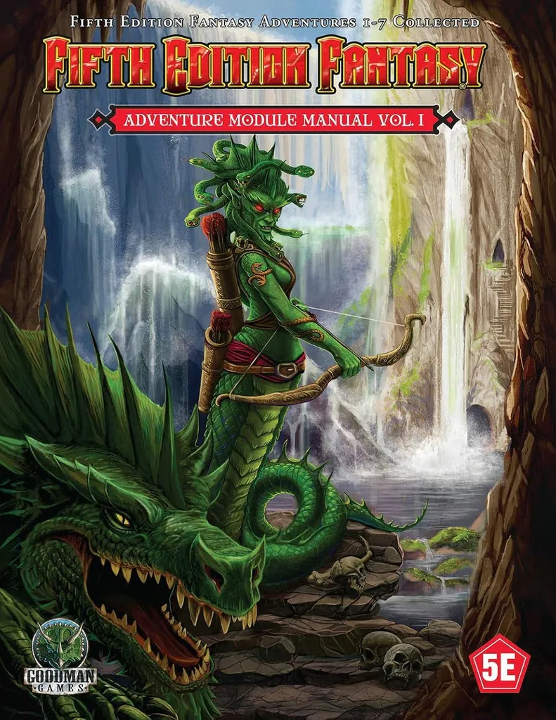 Livre de Scénarios 5E Compendium of Dungeon Crawls Vol 1 en Anglais