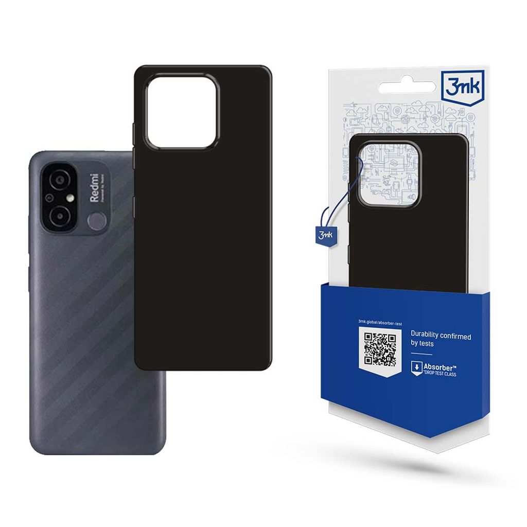 3MK Matt Case Xiaomi Redmi 11A schwarz Schutzhülle
