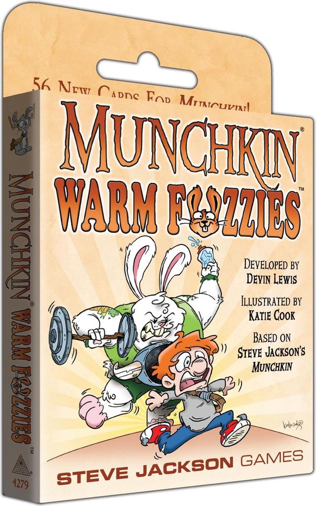 Munchkin Warm Fuzzies - Kartenspiel Erweiterung - ENG Edition