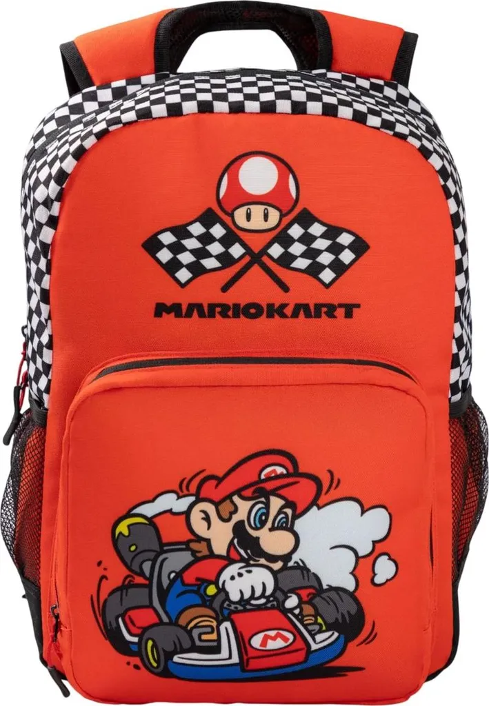 Sac à dos enfant confortable Mario Nintendo Rouge NS9263 anti-fatigue