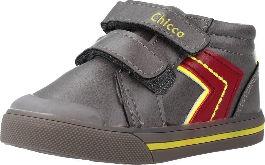 Chicco Kinderstiefelette Ankle in Grau für Jungen und Mädchen, geeignet für Alltag und Freizeit