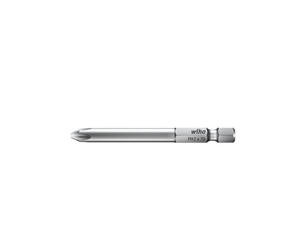 Wiha Professional-Bit, Phillips, Form E 6.3, 1 Stück(e), Phillips, PH 3, Chrom-Vanadium-Stahl, PH3, 150 mm