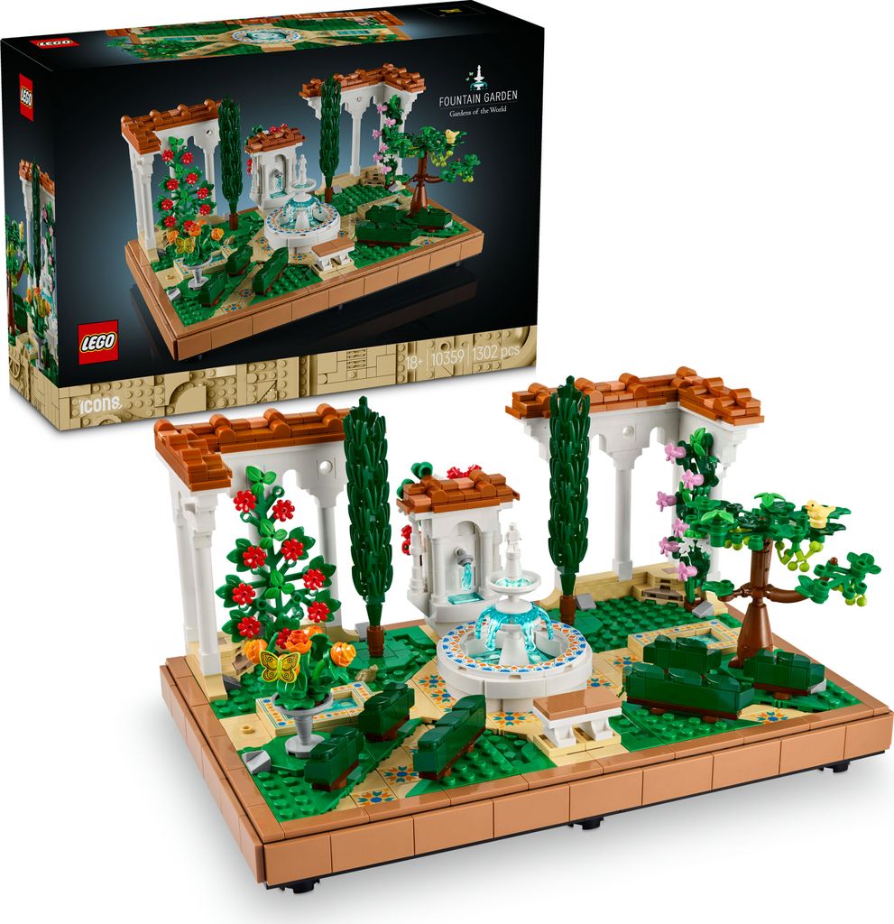 LEGO® Icons 10359 Záhrada s fontánou Obrázok produktu 