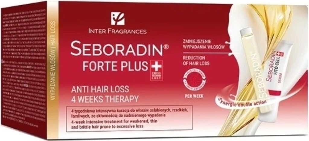 Seboradin Forte Plus Set di fiale 24 x 5,5 ml + Siero 4 x 6 Immagine del prodotto 