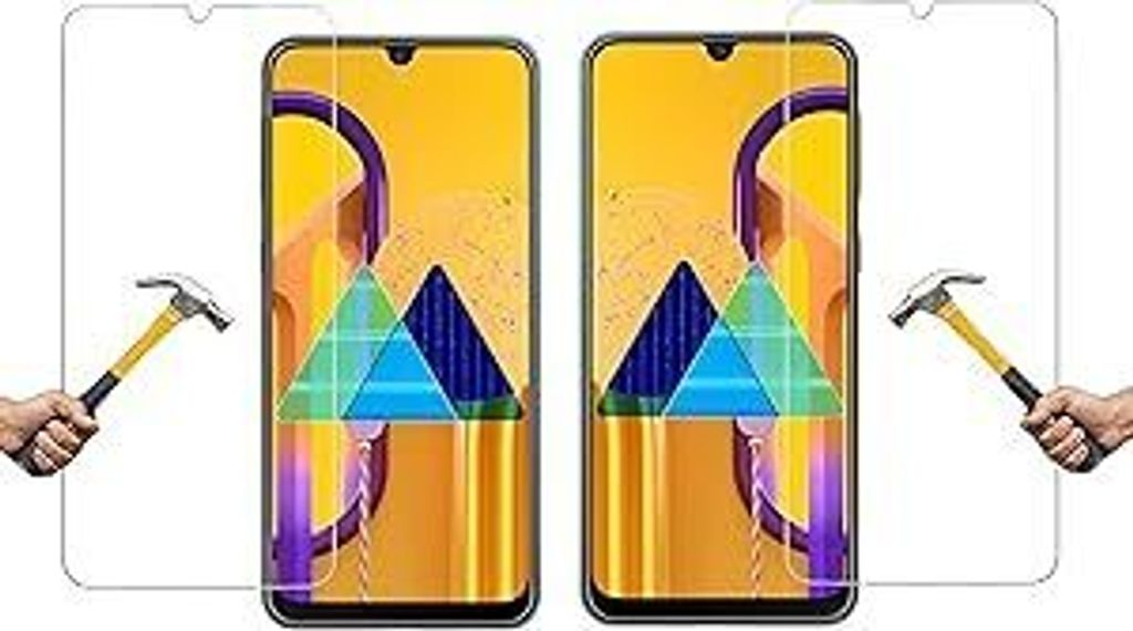 ino 2x Schutzglas kompatibel mit Samsung Galaxy M30s Panzerglas Panzerfolie Displayschutzglas Schutz Glasfolie Displayglas 9H