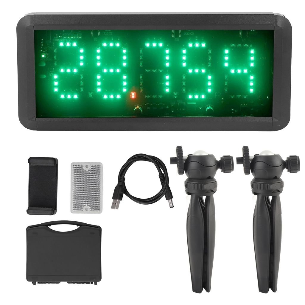Drahtloser Laser-Timer, batteriebetrieben, Sprints, Produktbild 