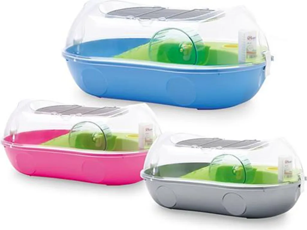 Habitat pour hamsters et souris Spelos XL Entry design moderne 59cm