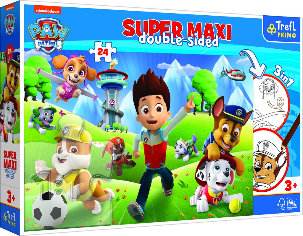 TREFL Obojstranné puzzle Tawny Patrol: Adventure SUPER MAXI Obrázok produktu 