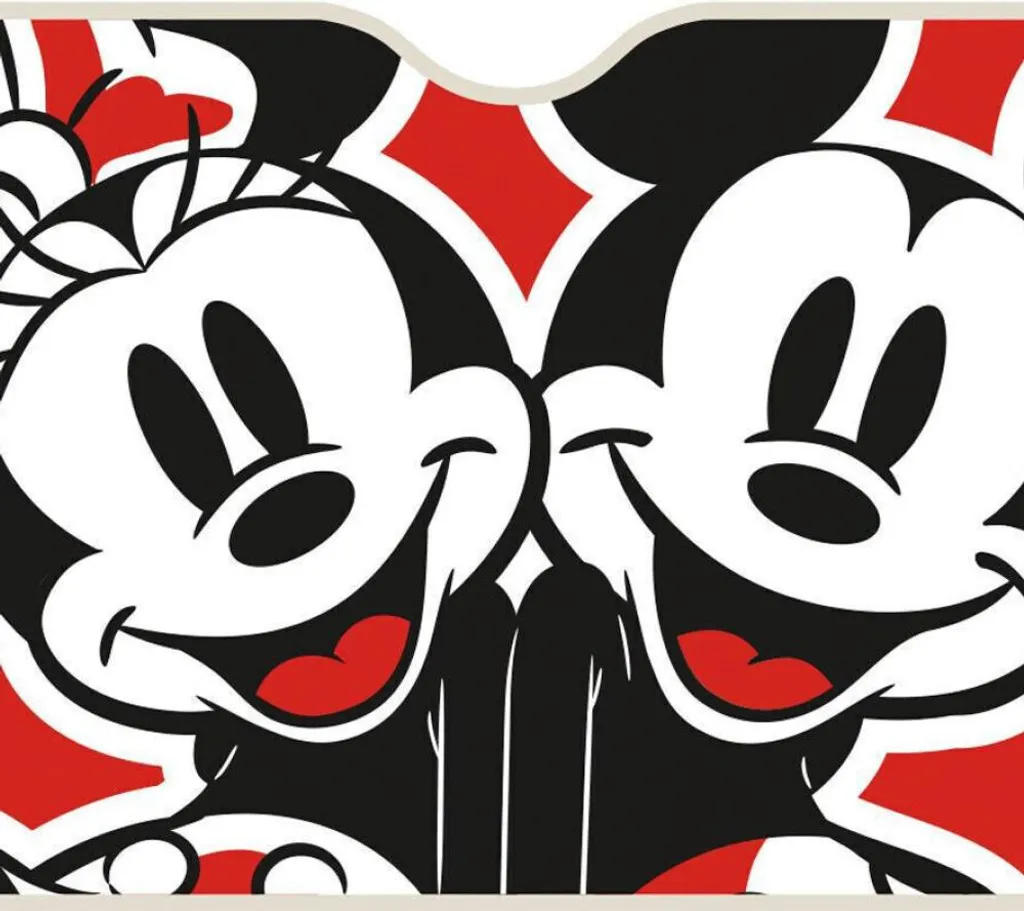 Parasole Disney Mickey & Minnie Lovers 130x70cm per Parabrezza Auto - 2