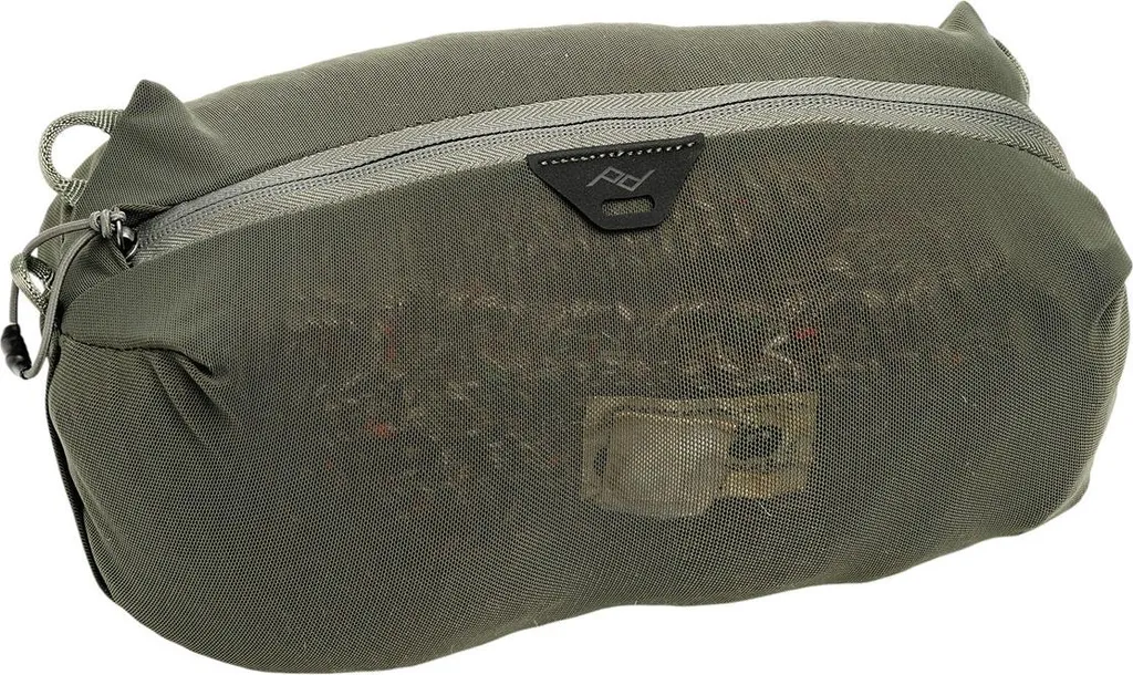 Organisateur de Bagage XS Mesh Sage Peak Design pour Voyage Minimaliste