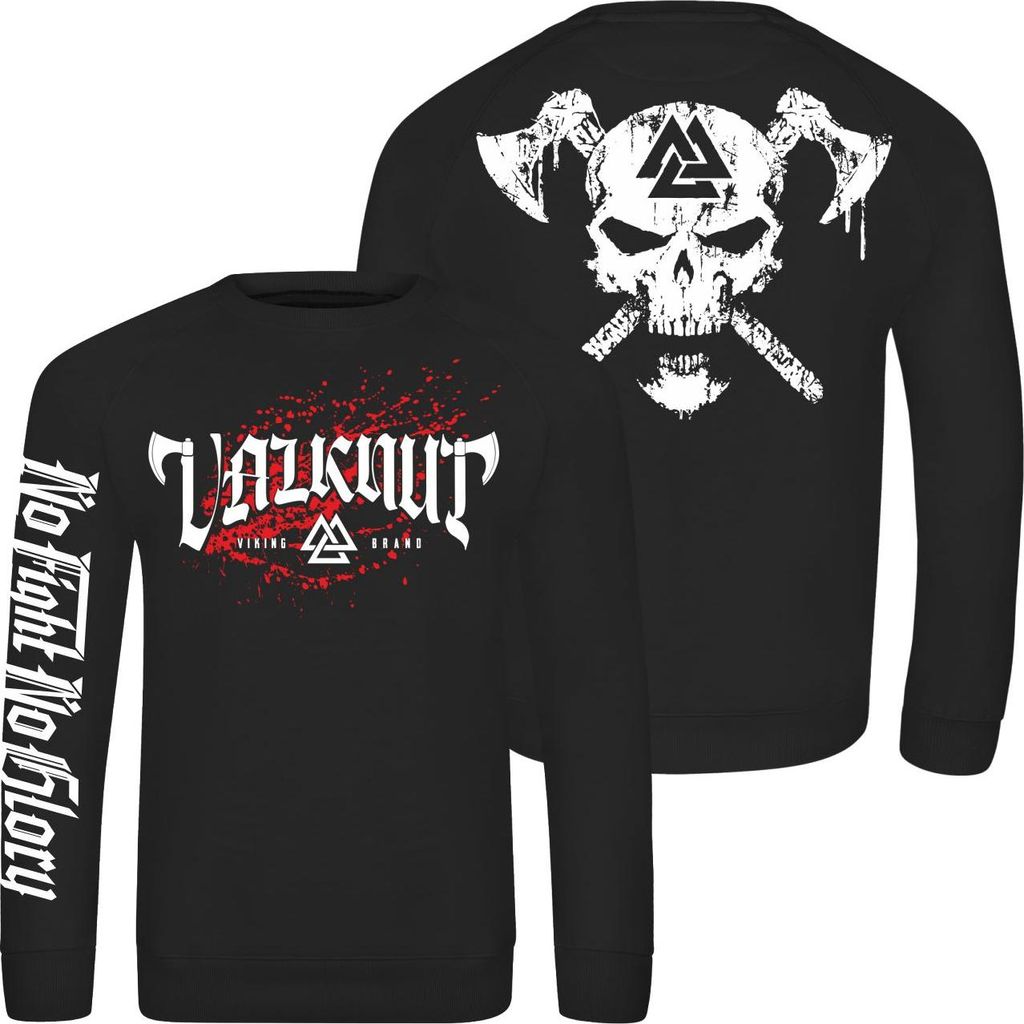 Herren Sweatshirt Valknut Viking Brand