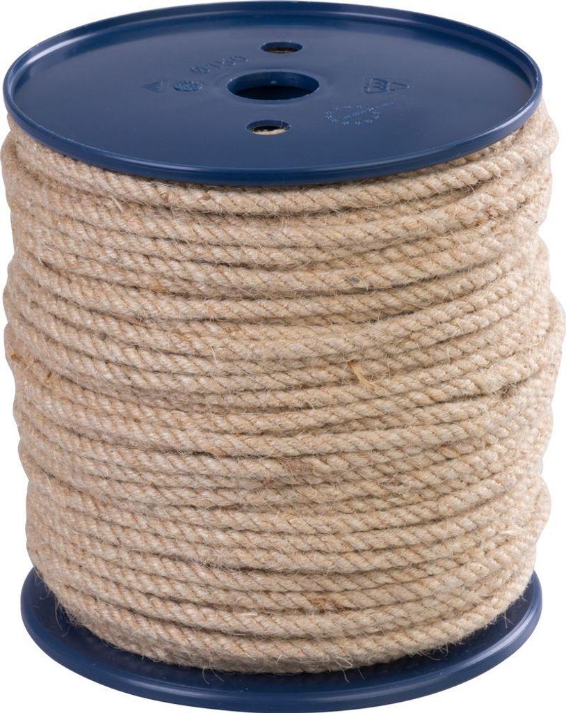 Seil Strend Pro Premium, Jute, natürlich, 4 mm, Schnur, gedreht, L-100 m