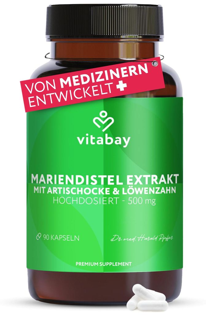 Vitabay Mariendistel-Artischocke-Löwenzahn Komplex – 90 Produktbild 