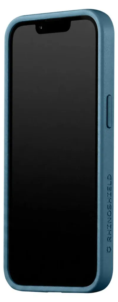 Coque iPhone 15 bleue ultra-résistante Rhinoshield SolidX antichoc - 4