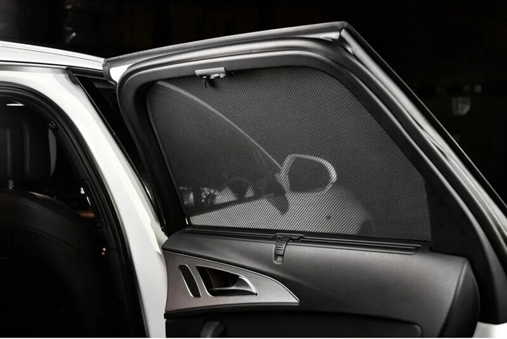 Rideau Pare-soleil Auto Noir 70cm - Protection Thermique Pare-brise Avant