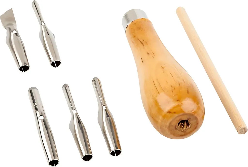 Knorr Prandell 212402100 Set de Découpe Linoléum avec 5 Lames Précises