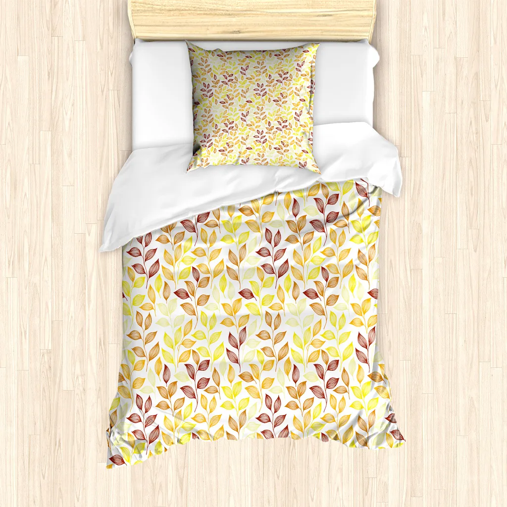Copripiumino ABAKUHAUS Estivo Paprika: Trend Botanico 135x200