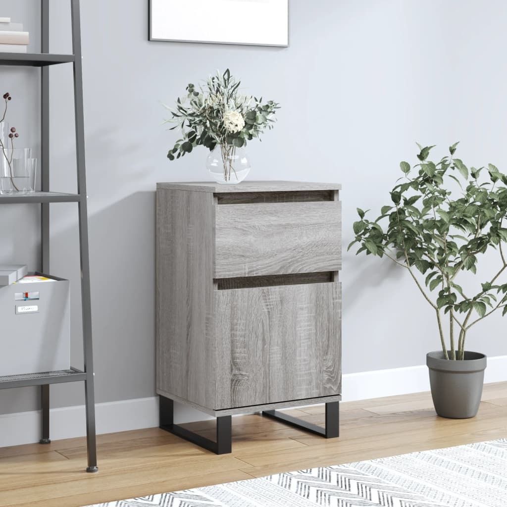 Maison Exclusive - Sideboard Grau Sonoma 40x35x70 cm Holzwerkstoff