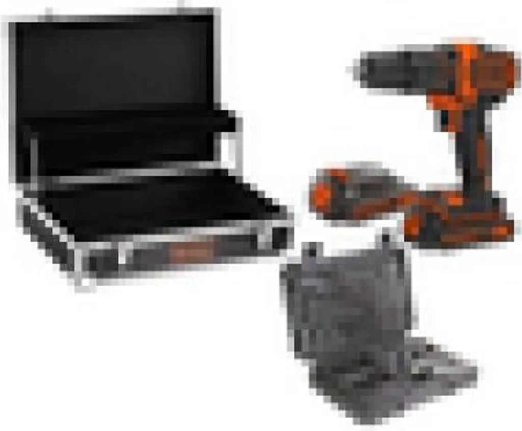 Set Trapano Black+Decker 18V BDCHD18B2FC - 2 Batterie e 32 Pezzi