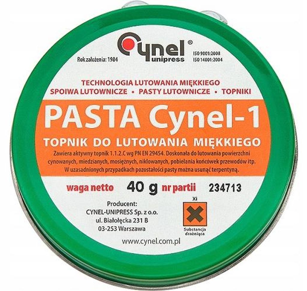 Pasta saldante 40g AGT-037 Immagine del prodotto 