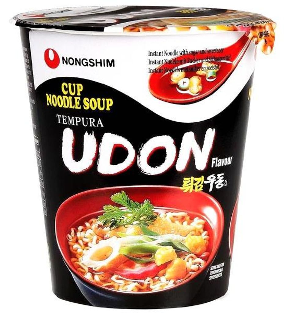 Udon Tempura Fertigsuppe 62g - Nongshim Produktbild 