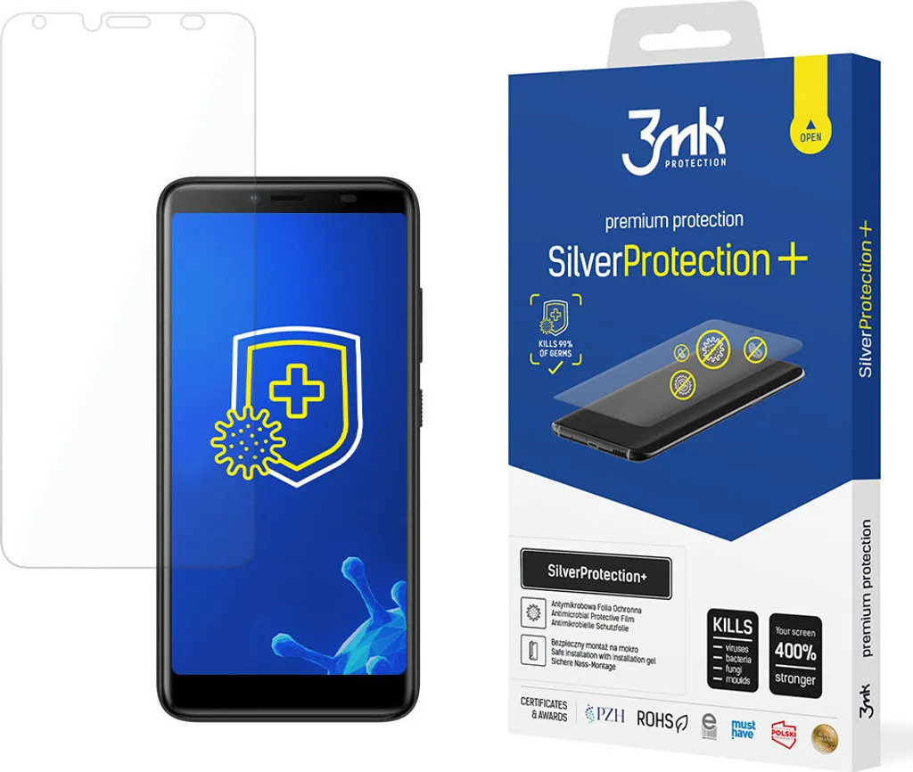 Pellicola 3mk SilverProtection+ per HTC Wildfire E Lite | Antibatterica - 1