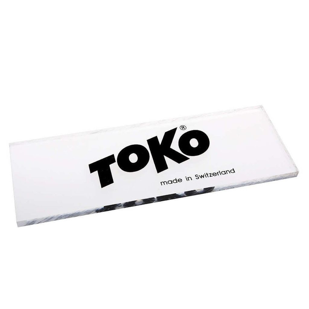 TOKO 5541918, Ski, Wachs-Schaber, Transparent, 130 mm, 58 Produktbild 